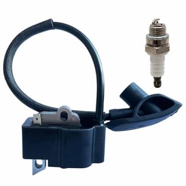 Imagem de FJSaDobo 4244-400-1307 Bobina de Ignição com Vela de Ignição para Stihl Br350 Br430 Sr430 Sr440 Sr450 Soprador de Mochila 4244 400 1303