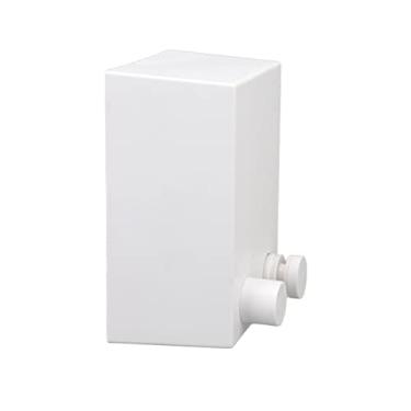 Imagem de Varal Retrátil de Aço Inoxidável Montado na Parede para Varanda, Pátio e Hotel (Branco Simples)