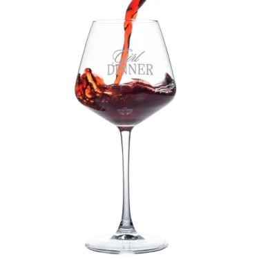 Imagem de Copo de vinho grande para meninas, taça de vinho de 850 g, vidro transparente, vinho branco tinto, luxo, elegante, ideia de presentes para mulheres, amigos, filha, irmã, presente engraçado Tik Tok