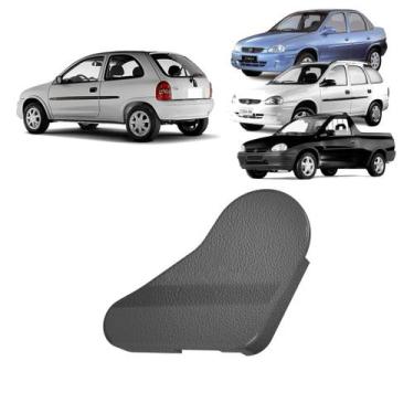 Imagem de Capa Banco Fechada L. Motorista Esquerdo Corsa 98/01 Preto - PLASTCAR