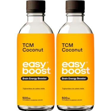 Imagem de Óleo Coconut Tcm Easy Boost Mct 100% Do Coco Kit 2x de 500ml total de 1000ml