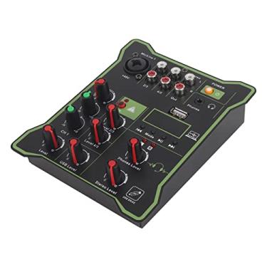 Imagem de Misturador de áudio, Mini Misturador Usb Bluetooth de 5 Canais Com Chip de Efeito Digital Dsp Plug and Play Misturador de Linha para Telefones Celulares