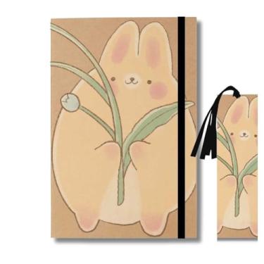 Imagem de Caderno Kraft A5-50 Folhas + Marcador de Página Coelho Fofo