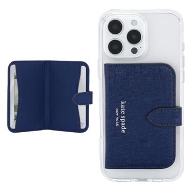 Imagem de kate spade new york Morgan MagSafe Porta-carteira/cartão para telefone, azul-marinho