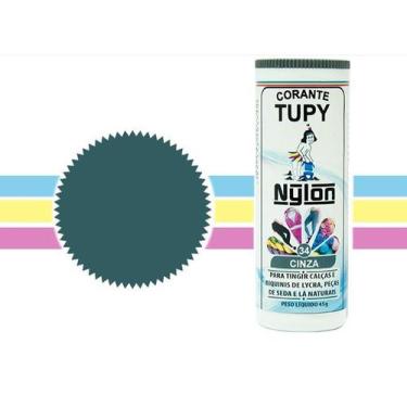 Imagem de Corante P/ Tingir Nylon, Lã, Seda, Biquinis Tupy * 2 Tubos, 02 Cinza