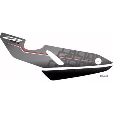 Imagem de Adesivo Protetor De Escapamento Honda Twister Pe405b - Resitank