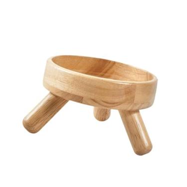 Imagem de WeiLaiKeQi Dispensador de Ração para Gato com Suporte, 16x16x9cm