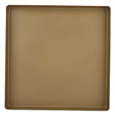 Imagem de 28x28x3cm Non Stick Baking, assando louça para forno, bandeja de pizza de liga de alumínio, adequada para cozinhas, padarias, lojas de bolos, etc.