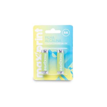 Imagem de Pilha Alcalina AA Maxprint LR6 - 2 unidades - 756339