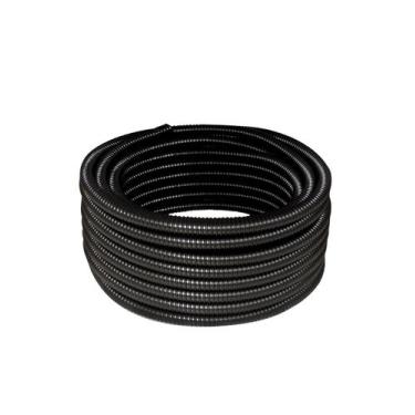 Imagem de Conduíte Flex Espiralado 3/4 25m Preto Antichama - COPEX