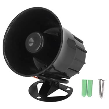 Imagem de Almear Alto -falante de Alarmes Com Alarmes Com Fio de 120dB Siren Horn, Material ABS, 15W, Adequado para Shopping Centers, Escolas e Máquinas de Construção