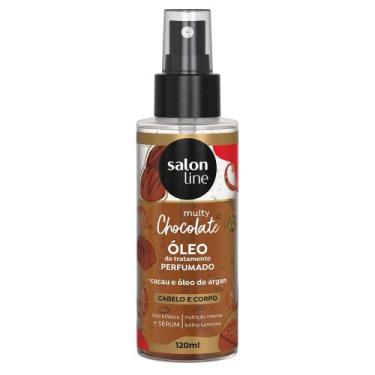Imagem de Óleo Perfumado Cabelo e Corpo Salon Line Chocolate 120ml