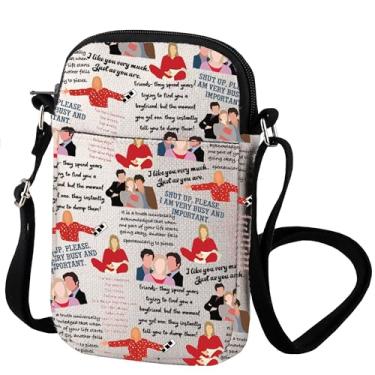 Imagem de Bolsa tiracolo inspirada no programa de TV BJ I Am Very Busy And Important BJ Movie Theme Shoulder Bag Literature Lover Gift, Ocupado e importante