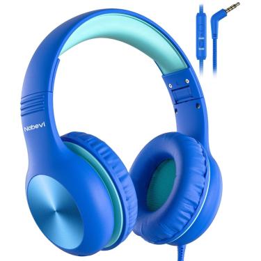 Imagem de Fones de ouvido Nabevi Kids Over-Ear com limite de volume de 85/94dB do mic