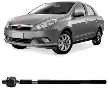 Imagem de Barra Axial Direção Fiat Uno Mobi Grand Siena 2010 a 2021 Motorista Passageiro