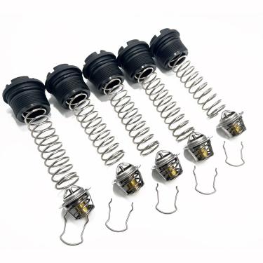 Imagem de LOBIUTIYA Kit de regulador térmico de 5 peças 77707-0010 compatível com MasterTemp 400 250 125 200 300 333 e regulador térmico de aquecedores de spa de piscina Sta-Rite 38000-0007S 77707-0010