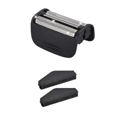 Imagem de Lâminas de substituição de barbeador compatíveis com Remington Shaver Foil SPF-PF cabeça e conjunto de cortador para barbeadores Remington PF7580, PF7400, PF7500 e PF7600 (preto/1 peça)