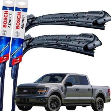 Imagem de Palheta Limpador Parabrisa Bosch Aerofit Par de Palheta Limpadora Dianteiro Original Ford F150-2012 á→2024