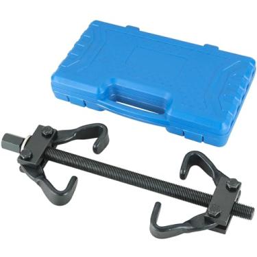 Imagem de weyleity Kit de ferramentas de compressor de mola helicoidal | Instalador/removedor de mola helicoidal e suporte de veículos, serve na maioria dos suportes e molas helicoidais, para reparo e