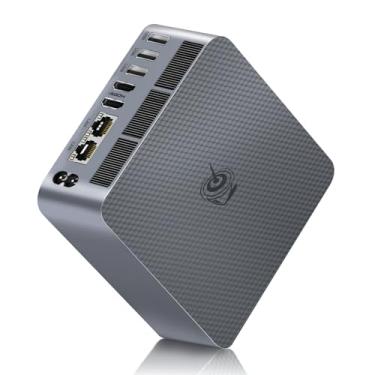 Imagem de Beelink Mini PC EQi12, Intel Core i5 12450H (8C/12T, até 4,4GHz), 24GB LPDDR5 5200MHz 500GB PCle4.0 SSD, Mini Computador Dual HDMI Display 4K, Dual Gigabit LAN, WiFi6/BT5.2/Office Micro PC