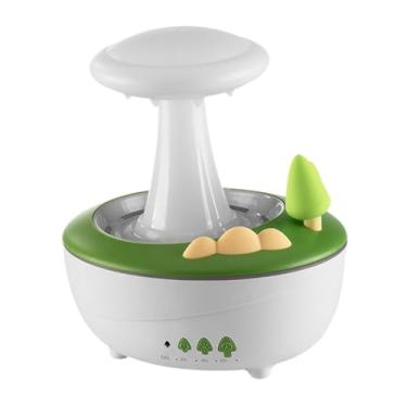 Imagem de IEUDNS Difusor essencial de óleo, aroma tabela difusor Tabela de presente de aroma elétrico difusor de chuva umidificador de ar para lareira da fazenda de