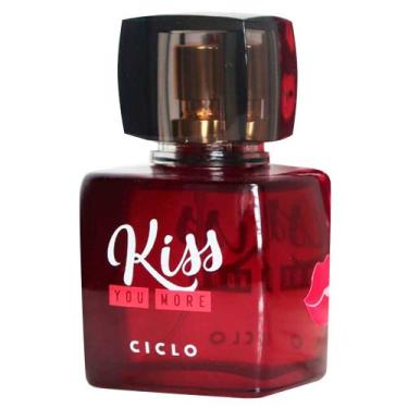 Imagem de Perfume Kiss You More Ciclo Cosméticos Feminino Deo Colônia, 50ml