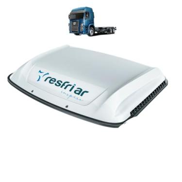 Imagem de Climatizador de Ar Caminhão Série 8 com Controle e App Branco VW Constellation 24v - Resfriar