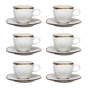 Imagem de Conjunto de Chá Oxford Ryo Maresia 12 Peças 220 mL Ø16 cm