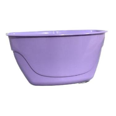 Imagem de Cestinha para bicicleta aro 12 ou triciclo nathor, Lilás