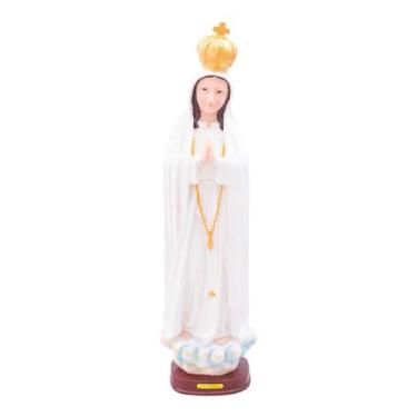 Imagem de Imagem Resina Nossa Senhora De Fátima Grande - 64cm - Taimes