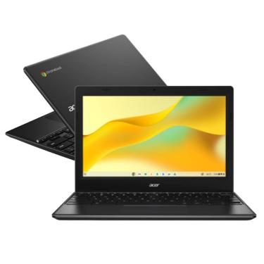 Imagem de Notebook Acer Chromebook 311 Com Processador Intel Celeron Preto