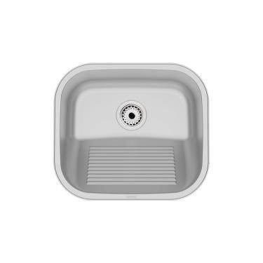 Imagem de Tanque Tramontina Hera Compact 19 40x35 94404117 Aço Inox Escovado