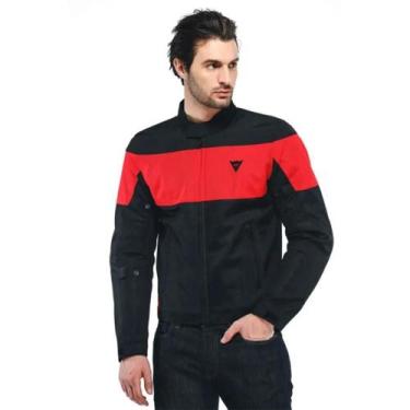 Imagem de Jaqueta Dainese Eletrica Air Texx Preto e Vermelho, 54