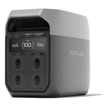 Imagem de Gerador De Energia Ecoflow Delta 3 1800w 127v Padrão Brasil