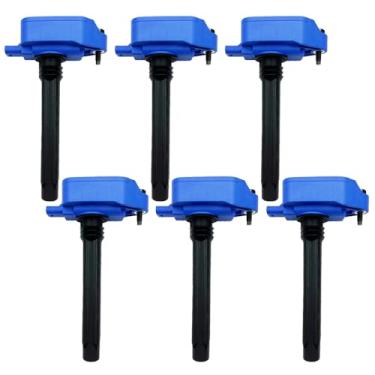 Imagem de ARKAUTO Pacote De Bobinas Ignição 68223569Ab Uf807, Conjunto Com 6, Compatível Chrysler Pacifica Voyager, Dodge Durango, Jeep Gladiator, Grand Cherokee, Wrangler, Ram 1500/1500 Classic 3.6 V6