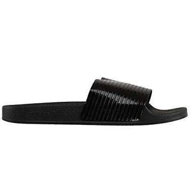 Imagem de Chinelo Adidas Adilette unissex, Núcleo preto/branco nuvem, 6