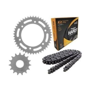 Imagem de Kit Relação Transmissão Com Retentor Yamaha Ys Fazer 250 - HARDT