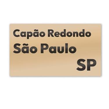 Imagem de Imã de Geladeira Capão Redondo São Paulo MDF 7cm x 4cm