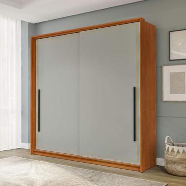 Imagem de Guarda Roupa 180,1cm com 2 Portas de Correr e 2 Gavetas 240835 Valênci