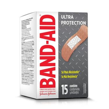 Imagem de Curativos Band-aid Ultra Protection 15 Unidades
