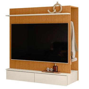 Imagem de Closet com Painel Wave 108cm 2 Gavetas e Cabideiro