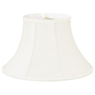 Imagem de Persiana de designer Shallow Bell da Royal Designs, branca, 24 x 45 x 30 cm