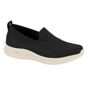 Imagem de Tenis Feminino Act Vitta Caminhada Treino Confortável Knit Calce Fácil