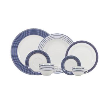 Imagem de Jogo de Jantar 84 Peças Chá Café Paula Porcelana Schmidt