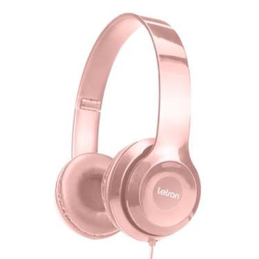 Imagem de HEADPHONE WIRE ROSA ESTEREO DRIVER 40 MM COM FIO 3M LETRON