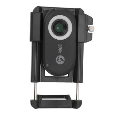 Imagem de Yunseity 200x Portátil Smartphone Microscópio Lente Com Luz LED, Lente de Zoom de Zoom de Nanooom, Clipe na Lente de Ampliação Com Filtro CPL para IOS para