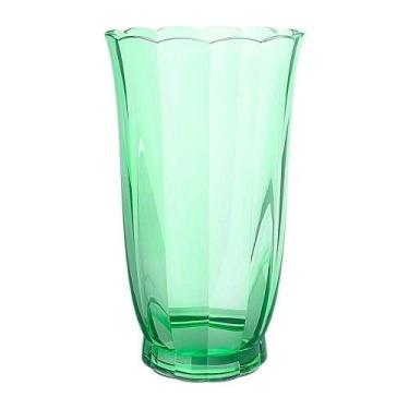 Imagem de Cj.6 Copos Long Drink de Vidro Peach Verde 350ml Hauskraft