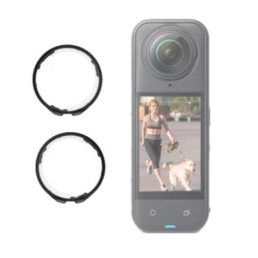 Imagem de YicDofu Protetor de lente para Insta360 X5, protetor de lente giratória de vidro temperado 9H revestimento AR anti-embaçamento resistente a arranhões Capa de lente protetora para acessórios de câmera