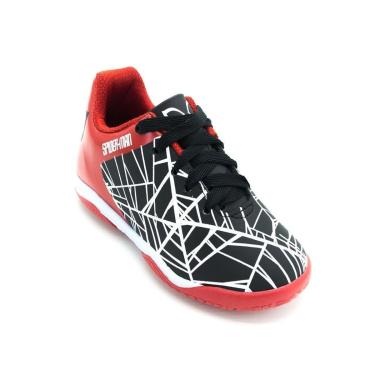 Imagem de Chuteira Infantil Menino Marvel Homem Aranha 4060 - Preto-Feminino