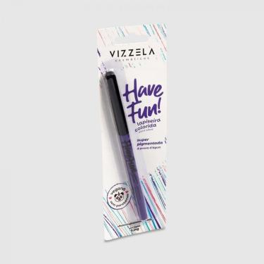 Imagem de Lapiseira Para Olhos Colorida Have Fun Vizzela Roxa-Unissex